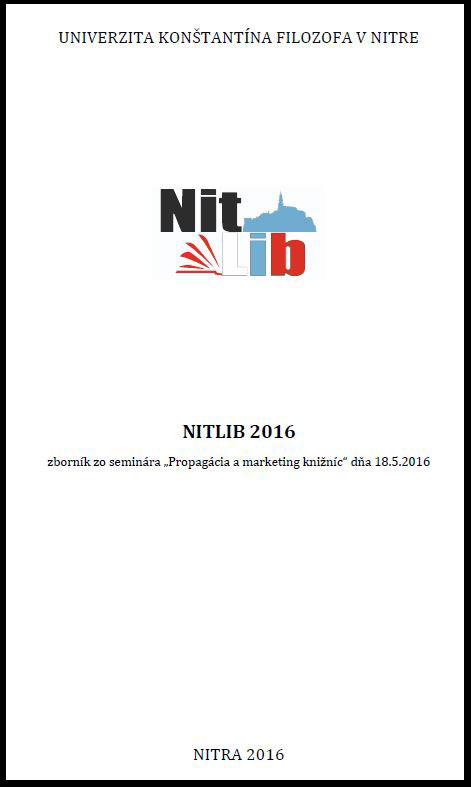 Nitlib 2016 - zborník