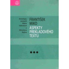 František Miko: Aspekty prekladového textu