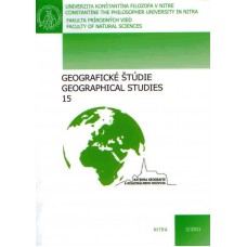 Geografické štúdie 15, 2/2011