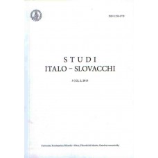 Studi italo - slovacchi 3/2013