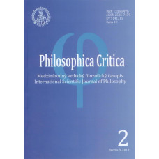 Philosophica Critica 2/2019